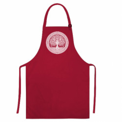 Цветной фартук Иггдрасиль ясень мировое дерево - FATLINE Цветной фартук Иггдрасиль ясень мировое дерево