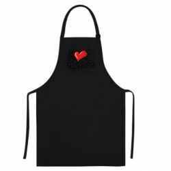 Кольоровий фартух Heart & Love - FATLINE Кольоровий фартух Heart & Love