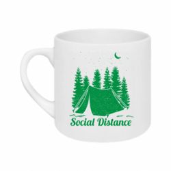 Кружка 180ml Camping social distance - FATLINE Кружка 180ml Camping social distance