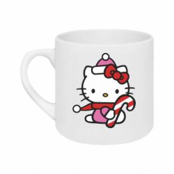 Кружка 180ml Christmas Kitty with candy - FATLINE Кружка 180ml Christmas Kitty with candy