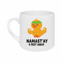 Кружка 180ml Duck Namast'ay Away - FATLINE Кружка 180ml Duck Namast'ay Away