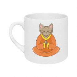 Кружка 180ml Дзен кот - FATLINE Кружка 180ml Дзен кот