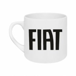Кружка 180ml Fiat Letters - FATLINE Кружка 180ml Fiat Letters