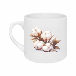 Кружка 180ml Веточка хлопка - FATLINE Кружка 180ml Веточка хлопка