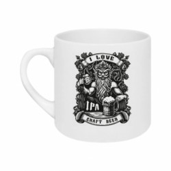 Кружка 180ml I love craft beer - FATLINE Кружка 180ml I love craft beer