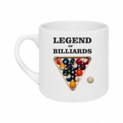 Кружка 180ml Legend of Billiards - FATLINE Кружка 180ml Legend of Billiards