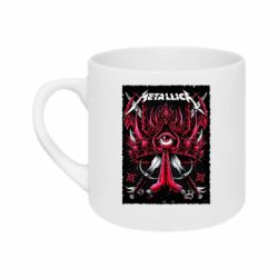 Кружка 180ml Metallica poster - FATLINE Кружка 180ml Metallica poster
