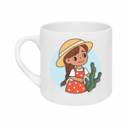 Кружка 180ml Милаха девочка в шляпе - FATLINE Кружка 180ml Милаха девочка в шляпе
