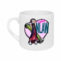 Кружка 180ml Мотанка - I love NLAW - FATLINE Кружка 180ml Мотанка - I love NLAW
