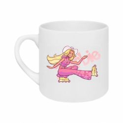 Кружка 180ml Roller skates Barbie - FATLINE Кружка 180ml Roller skates Barbie