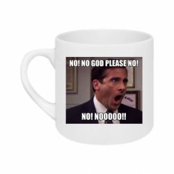 Кружка 180ml The Office meme NO!