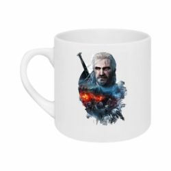 Кружка 180ml The Witcher watercolor - FATLINE Кружка 180ml The Witcher watercolor