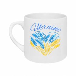 Кружка 180ml Україна - серце світу - FATLINE Кружка 180ml Україна - серце світу