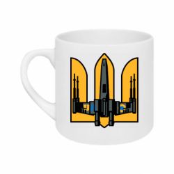 Кружка 180ml Украинский T-65 «X-wing» - FATLINE Кружка 180ml Украинский T-65 «X-wing»