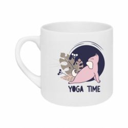 Кружка 180ml yoga time - FATLINE Кружка 180ml yoga time