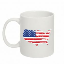 Кружка 320ml America Flag Shape - FATLINE Кружка 320ml America Flag Shape