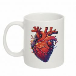 Кружка 320ml анатомичное сердце - FATLINE Кружка 320ml анатомичное сердце