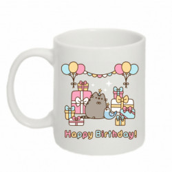 Кружка 320ml Birthday Pusheen - FATLINE Кружка 320ml Birthday Pusheen
