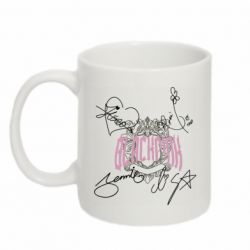 Кружка 320ml BlackPink Подписи