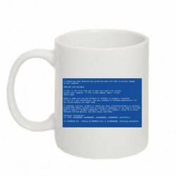 Кружка 320ml Blue screen - FATLINE Кружка 320ml Blue screen