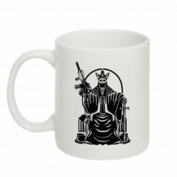 Кружка 320ml Череп на троне - FATLINE Кружка 320ml Череп на троне