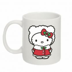 Кружка 320ml Christmas Kitty - FATLINE Кружка 320ml Christmas Kitty