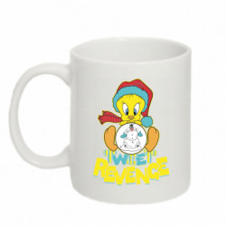 Кружка 320ml Christmas Sylvester and Tweety - FATLINE Кружка 320ml Christmas Sylvester and Tweety