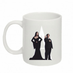 Кружка 320ml Гомес Аддамс та Мортіша Аддамс - FATLINE Кружка 320ml Гомес Аддамс та Мортіша Аддамс