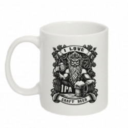 Кружка 320ml I love craft beer - FATLINE Кружка 320ml I love craft beer