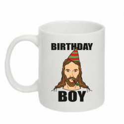 Кружка 320ml Jesus Birthday boy - FATLINE Кружка 320ml Jesus Birthday boy