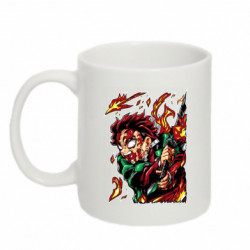 Кружка 320ml Tanjiro Kamado demon - FATLINE Кружка 320ml Tanjiro Kamado demon