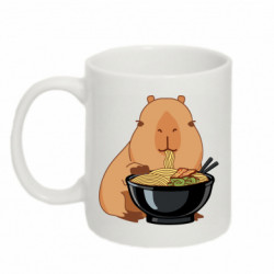 Кружка 320ml Капібара з локшиною - FATLINE Кружка 320ml Капібара з локшиною