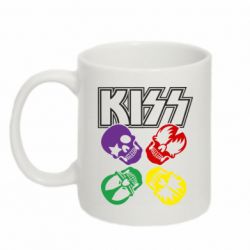 Кружка 320ml Kiss Band - FATLINE Кружка 320ml Kiss Band