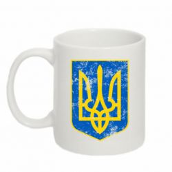 Кружка 320ml Классический герб Украины трезубец - FATLINE Кружка 320ml Классический герб Украины трезубец