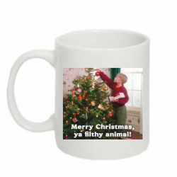 Кружка 320ml Merry Christmas Ya Filthy Animal - FATLINE Кружка 320ml Merry Christmas Ya Filthy Animal