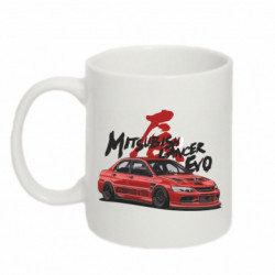 Кружка 320ml Mitsubishi Lancer Evo - FATLINE Кружка 320ml Mitsubishi Lancer Evo