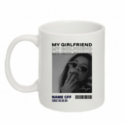 Кружка 320ml "MY GIRLFRIEND" your photo and text - FATLINE Кружка 320ml "MY GIRLFRIEND" your photo and text