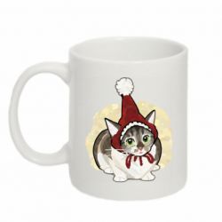 Кружка 320ml Новогодний котун - FATLINE Кружка 320ml Новогодний котун