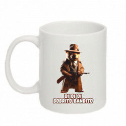 Кружка 320ml OI OI OI BOBRITO BANDITO - FATLINE Кружка 320ml OI OI OI BOBRITO BANDITO