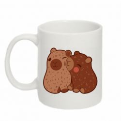 Кружка 320ml Пара капибар - FATLINE Кружка 320ml Пара капибар