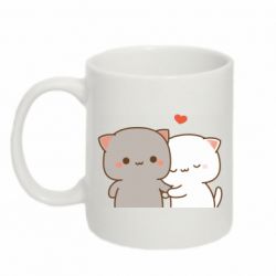 Кружка 320ml Пара котиков - FATLINE Кружка 320ml Пара котиков