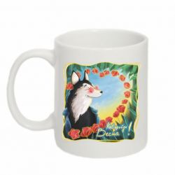 Кружка 320ml Пусть придёт Весна - FATLINE Кружка 320ml Пусть придёт Весна