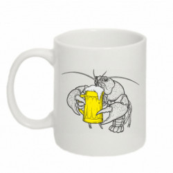 Кружка 320ml Рак і кружка пива - FATLINE Кружка 320ml Рак і кружка пива