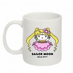 Кружка 320ml Sailor Moon Hello Kitty - FATLINE Кружка 320ml Sailor Moon Hello Kitty