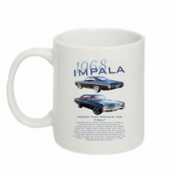 Кружка 320ml Chevrolet Impala 1968 - FATLINE Кружка 320ml Chevrolet Impala 1968