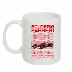 Кружка 320ml Scuderia Ferrari F1 Team - FATLINE Кружка 320ml Scuderia Ferrari F1 Team
