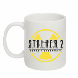 Кружка 320ml Stalker 2 logo radiation - FATLINE Кружка 320ml Stalker 2 logo radiation