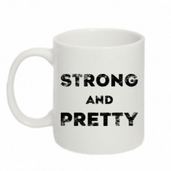 Кружка 320ml Strong and Pretty - FATLINE Кружка 320ml Strong and Pretty