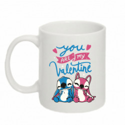Кружка 320ml Valentine Stitch - FATLINE Кружка 320ml Valentine Stitch