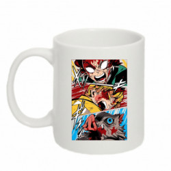 Кружка 320ml Вбивця демонів герої - FATLINE Кружка 320ml Вбивця демонів герої